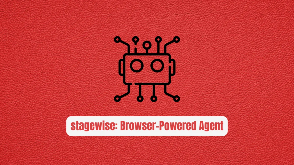 stagewise: Browser-Powered Agent for Production Codebases