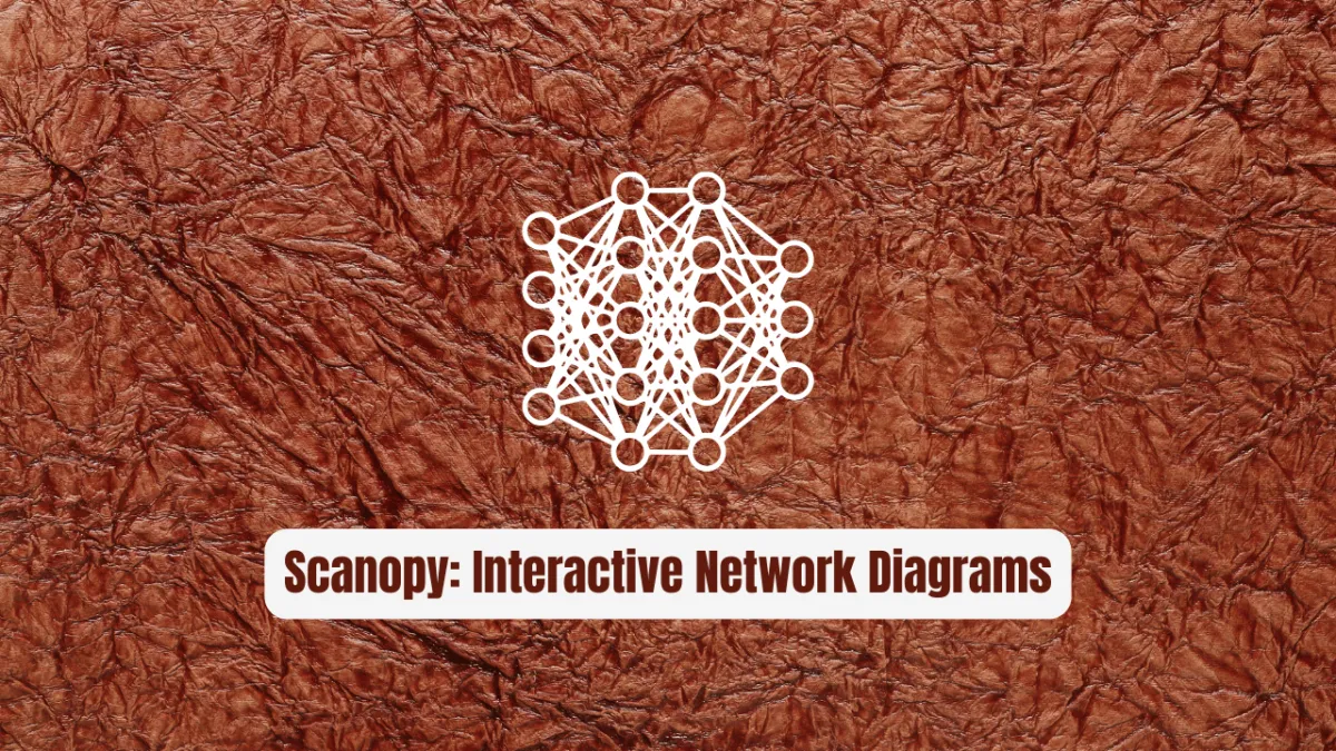 Scanopy: Auto-Generate Interactive Network Diagrams