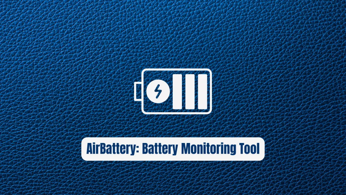 AirBattery: The Essential Mac Battery Monitoring Tool