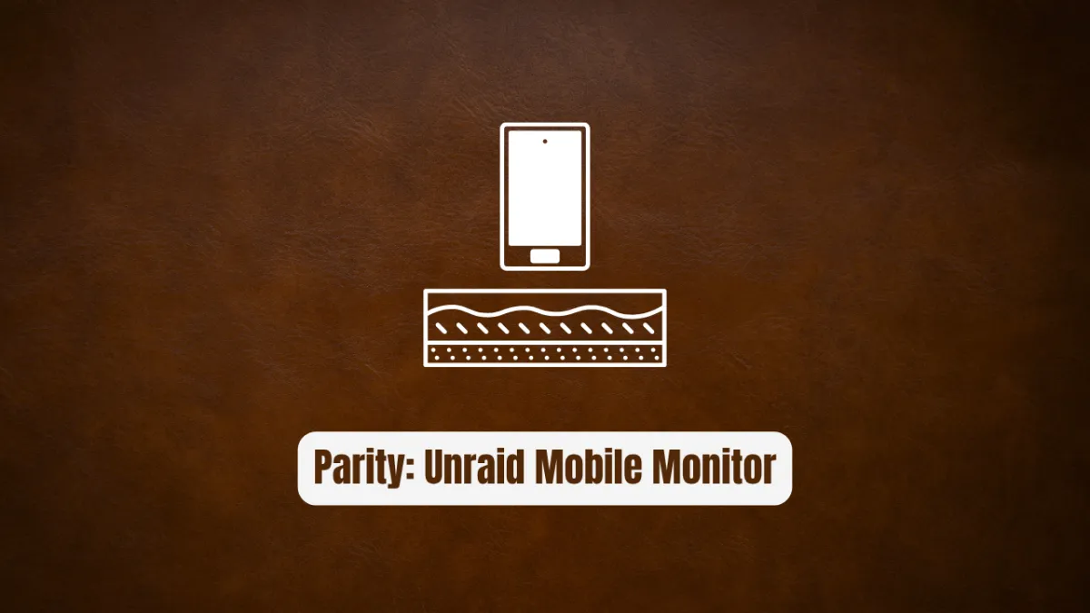 Parity: The Unraid Mobile Monitor Every Admin Needs