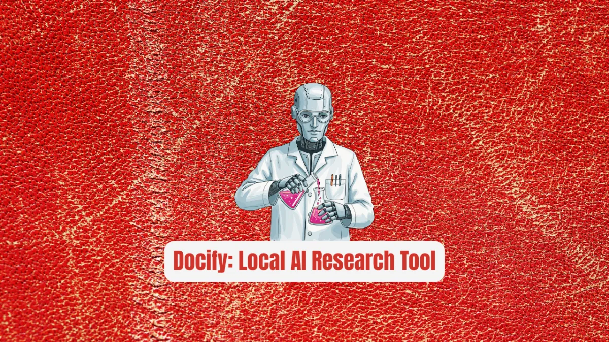 Docify: The Local AI Research Tool