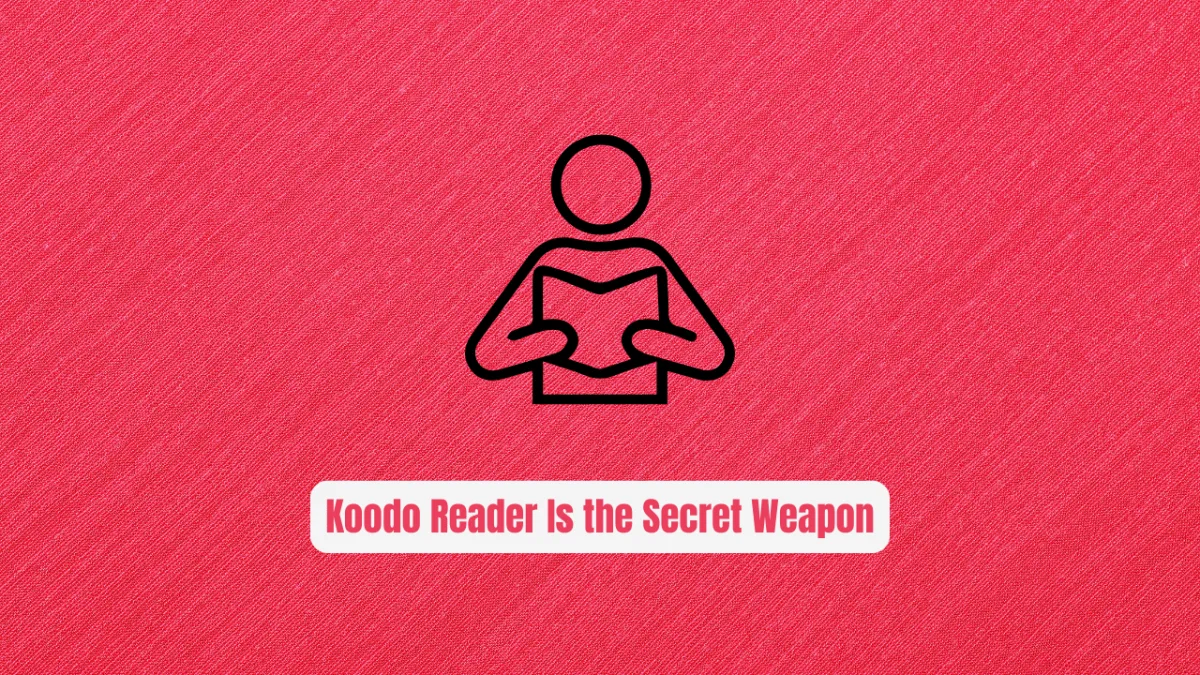 Stop Paying for Ebook Apps! Koodo Reader Is the Secret Weapon