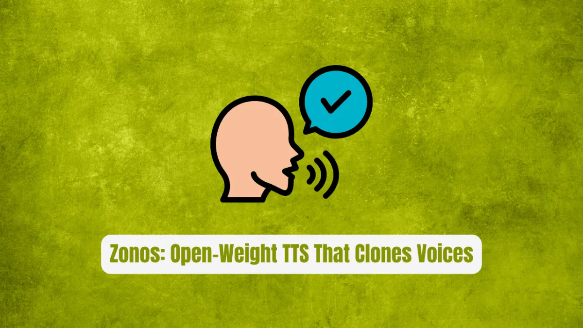 Zonos: The Open-Weight TTS That Clones Voices at 44kHz